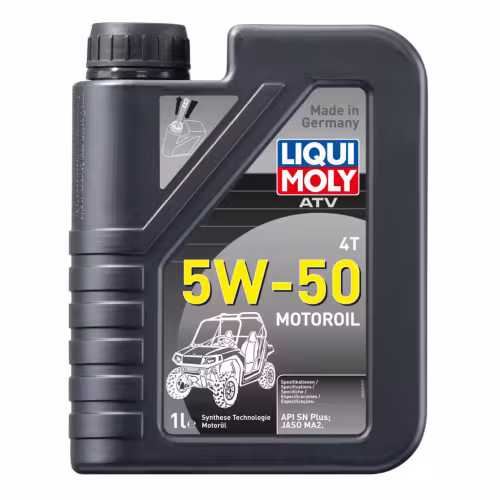 Масло моторное синтетическое для 4Т квадроциклов Liqui Moly ATV 4T Motoroil Offroad 5W-50, 1 л