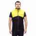 Жилет мужской Fischer Softshell Warm, черный/желтый, размер 48