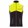 Жилет мужской Fischer Softshell Warm, черный/желтый, размер 52