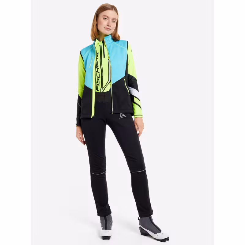 Жилет детский Fischer Softshell, бирюзовый, 152 см