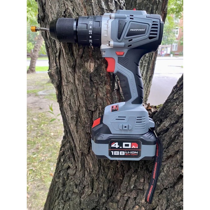 Дрель ударная аккумуляторная ProfiPower MK DHP-18V