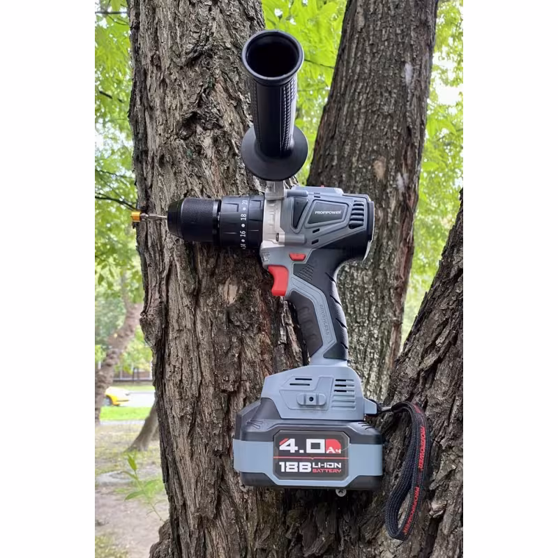 Дрель ударная аккумуляторная ProfiPower MK DHP-18V