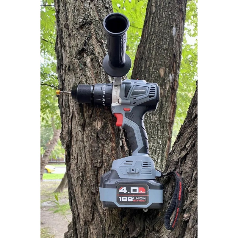 Дрель ударная аккумуляторная ProfiPower MK DHP-18V