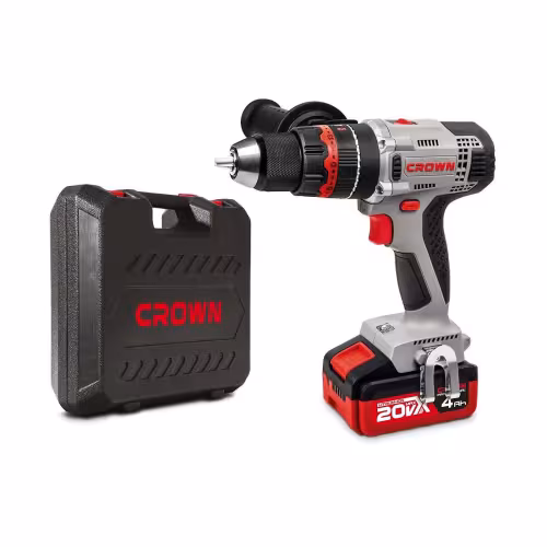 Дрель-шуруповерт аккумуляторная Crown CT21090