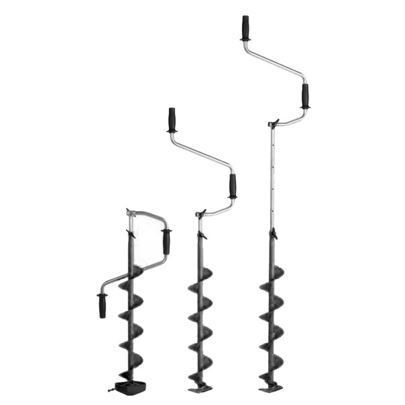 Ледобур ручной Mora Ice Arctic Black 110 мм, черный