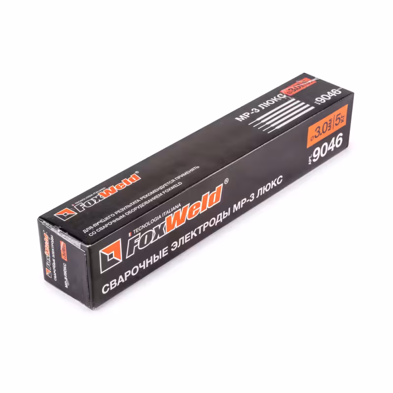 Электроды рутил-целлюлозные Foxweld  МР-3 ЛЮКС d=3.0*5.0 кг 