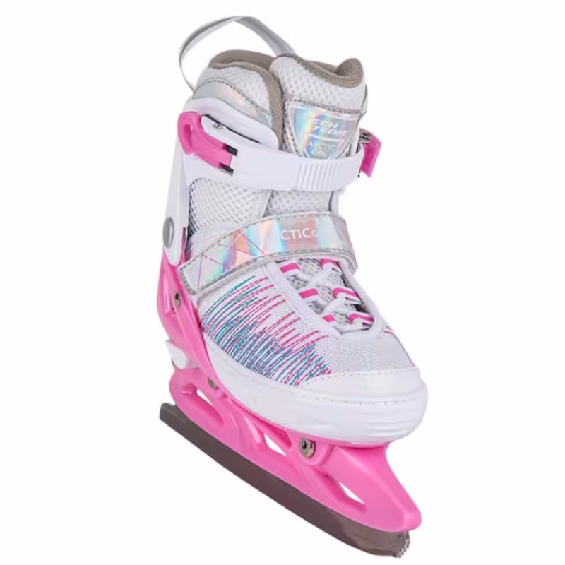 Коньки фигурные раздвижные Tech Team Arctic Girl, размер 33-36