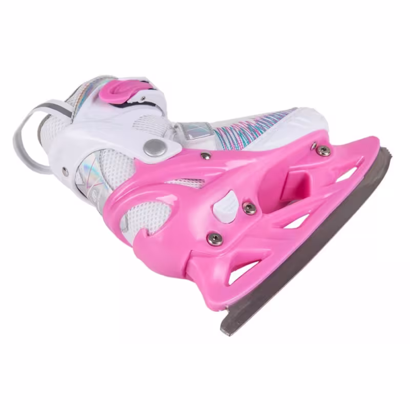 Коньки фигурные раздвижные Tech Team Arctic Girl, размер 33-36