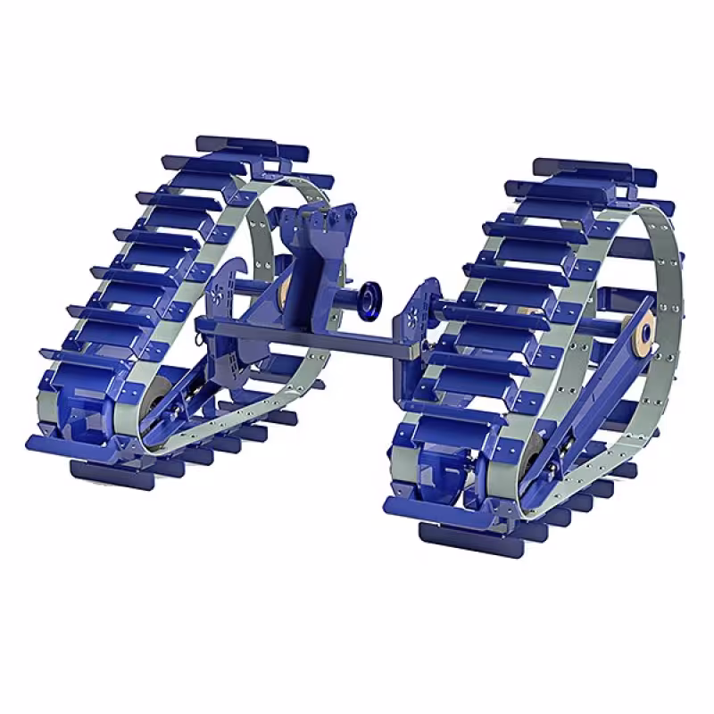 Приставка гусеничная ВРМЗ для мотоблока Нева МБ-2, МультиАГРО и МБ-23МультАГРО 00.17.21.00.00