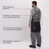 Костюм мужской Huntsman (Восток) Siberia, ткань Breathable, серый/черный, размер 60-62, 170-176 см