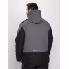 Костюм мужской Huntsman (Восток) Siberia, ткань Breathable, серый/черный, размер 68-70, 182-188 см