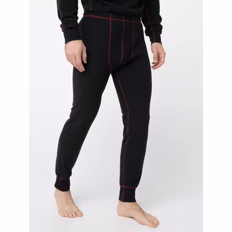 Комплект термобелья мужской Huntsman Thermoline, флис, черный, размер 52-54 (XL)