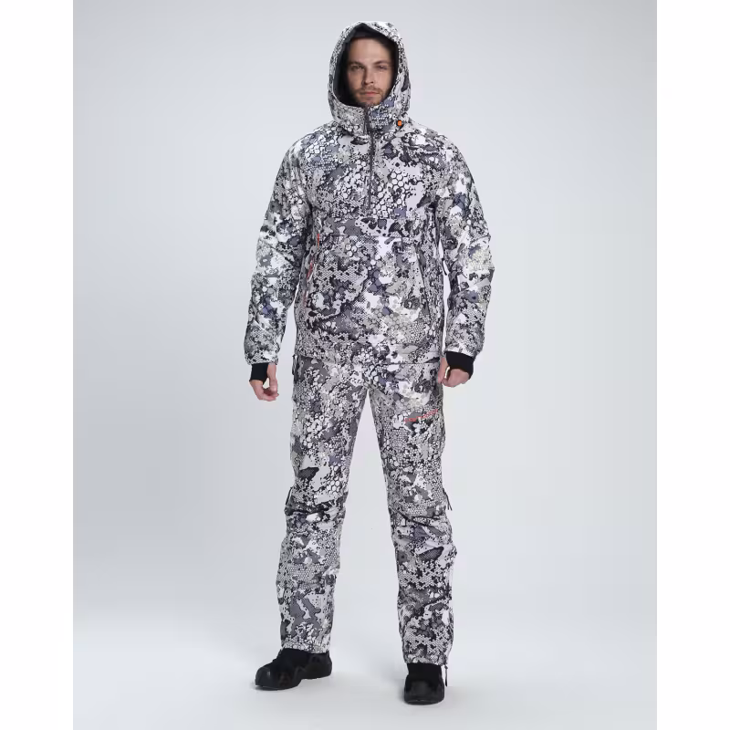 Костюм мужской Triton Gear Vortex -15, ткань Софтшелл, белый камуфляж, размер 52-54 (L)