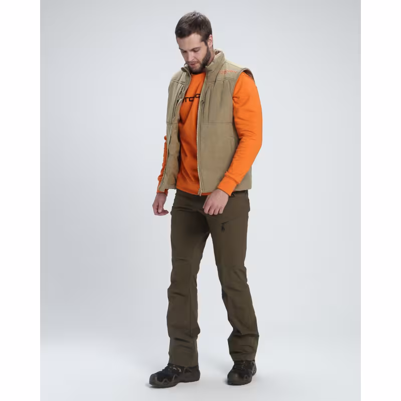 Жилет мужской Triton Gear Warm, ткань Финляндия, бежевый, размер M