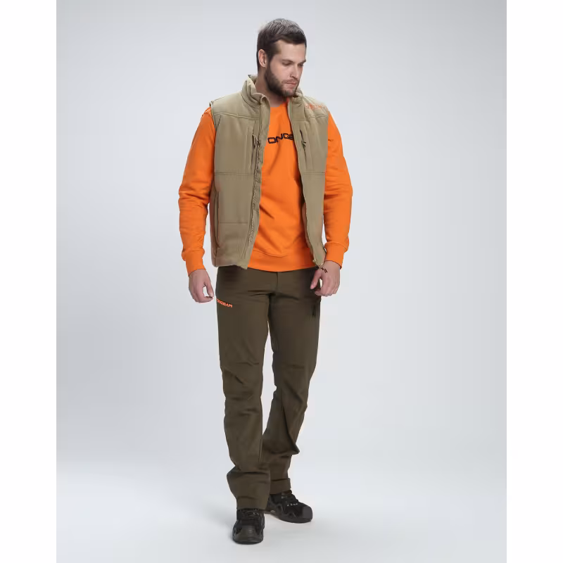 Жилет мужской Triton Gear Warm, ткань Финляндия, бежевый, размер M