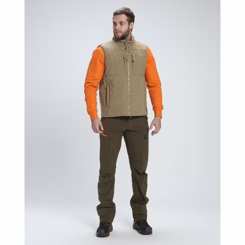 Жилет мужской Triton Gear Warm, ткань Финляндия, бежевый, размер M