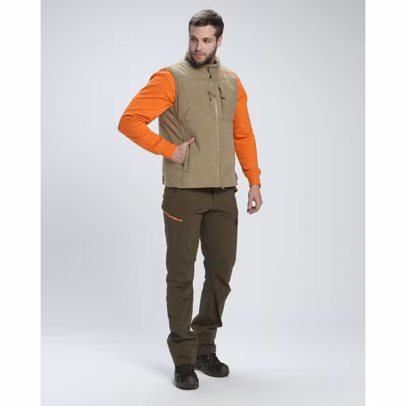 Жилет мужской Triton Gear Warm, ткань Финляндия, бежевый, размер M