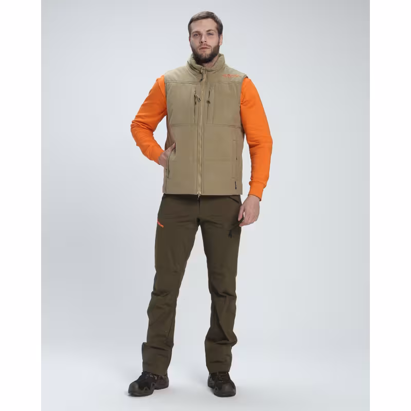 Жилет мужской Triton Gear Warm, ткань Финляндия, бежевый, размер M