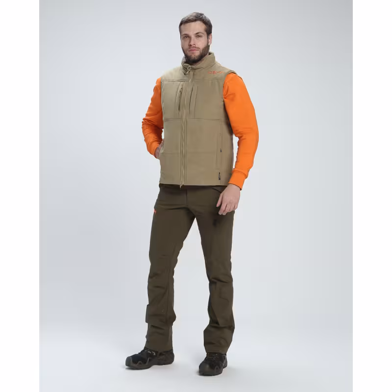 Жилет мужской Triton Gear Warm, ткань Финляндия, бежевый, размер M