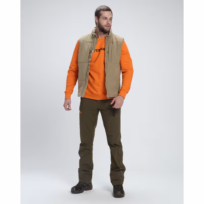 Жилет мужской Triton Gear Warm, ткань Финляндия, бежевый, размер XXL