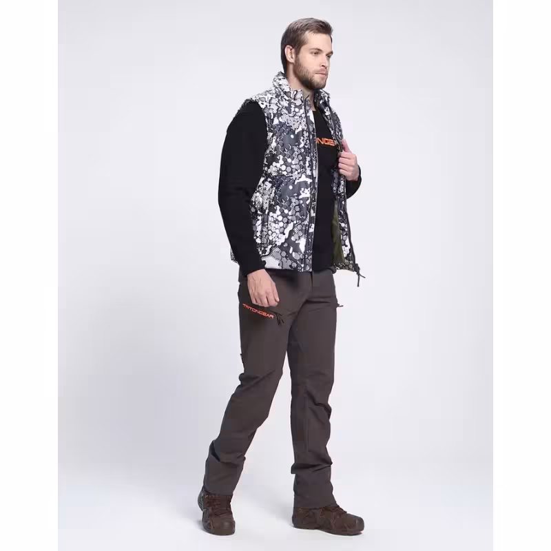 Жилет мужской Triton Gear Warm, ткань Алова, белый, размер XL