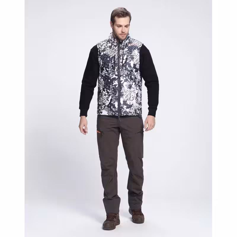 Жилет мужской Triton Gear Warm, ткань Алова, белый, размер XL