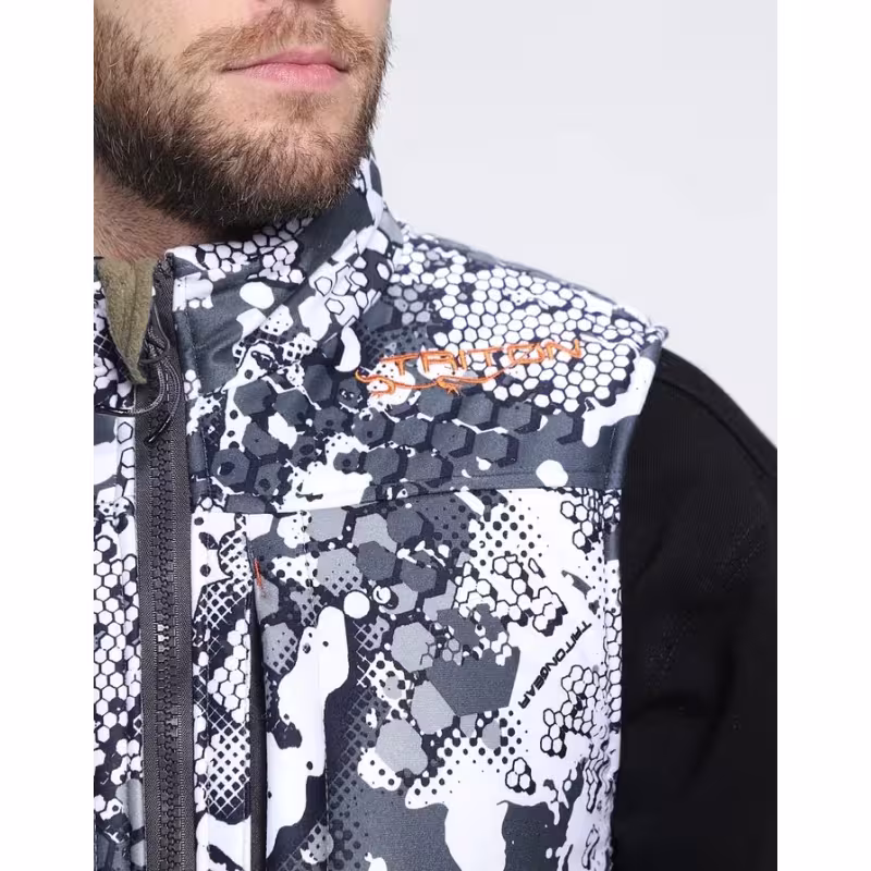 Жилет мужской Triton Gear Warm, ткань Алова, белый, размер XXXL