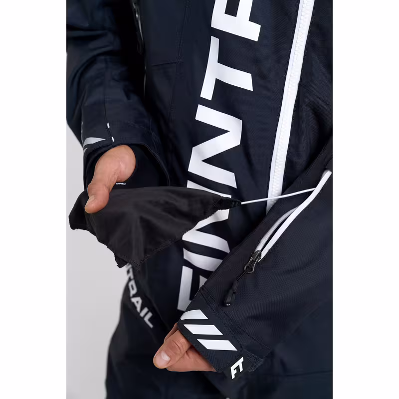 Комбинезон мужской Finntrail Backcountry 3901, мембрана Hard-Tex, черный, размер 44-46 (S), 165-175 см