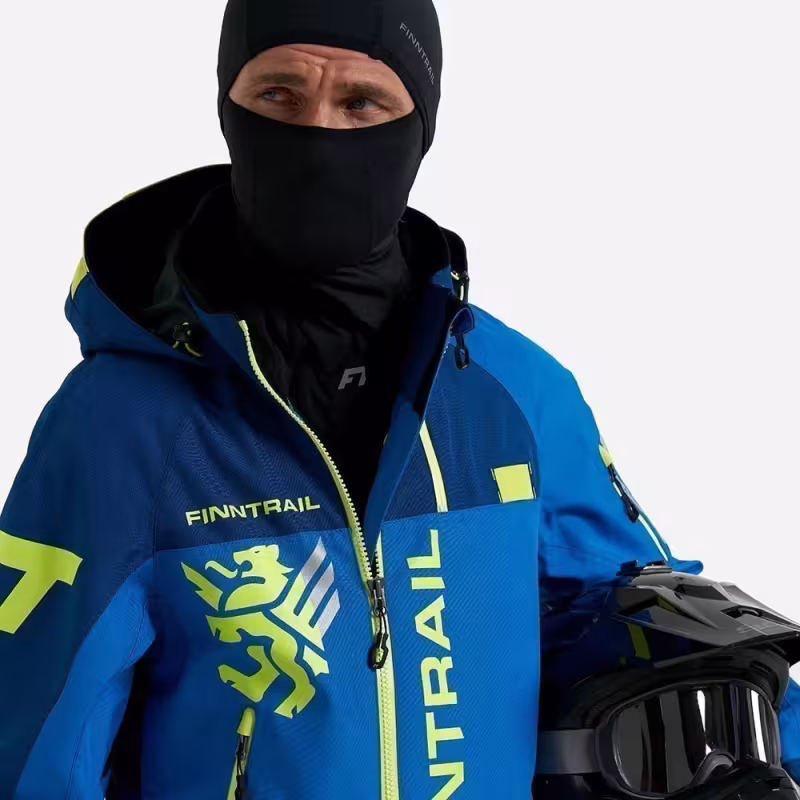 Комбинезон мужской Finntrail Evolution 21 3812, мембрана Hard-Tex, синий, размер 44-46 (S), 165-175 см