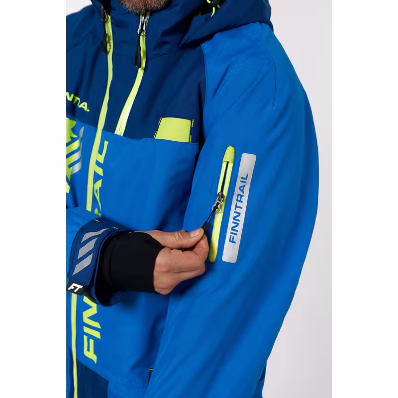 Комбинезон мужской Finntrail Evolution 21 3812, мембрана Hard-Tex, синий, размер 58-60 (XXL), 185-195 см