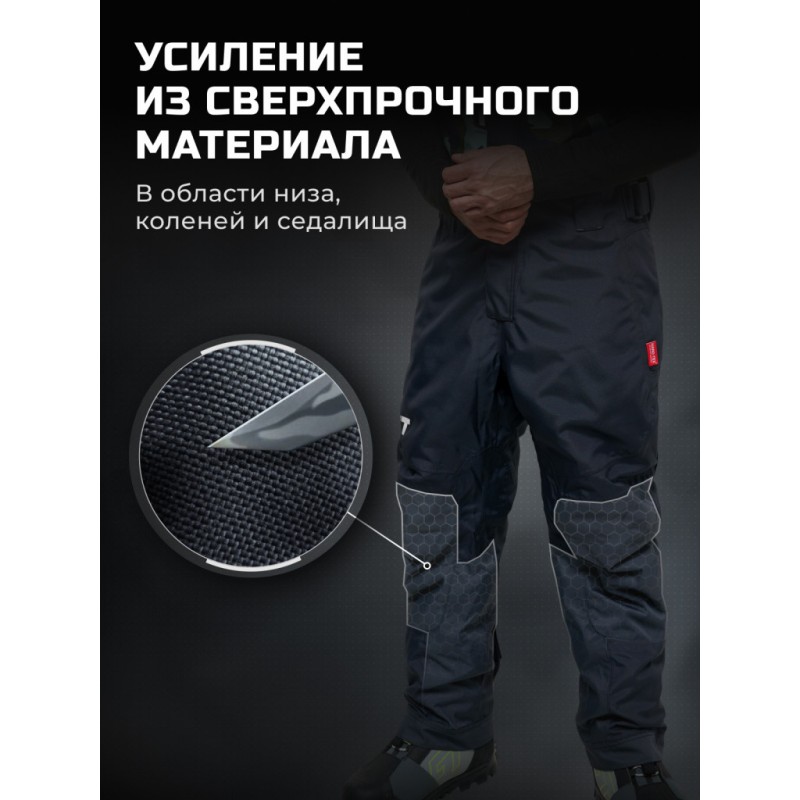 Коcтюм мужской Finntrail Powerman 21 3752 CamoArmy, мембрана Hard-tex, серый/камуфляж,  размер 42-44 (XS), 160-168 см