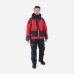 Коcтюм мужской Finntrail Powerman 21 3752 Red, мембрана Hard-tex, красный/серый, размер 42-44 (XS), 160-168 см