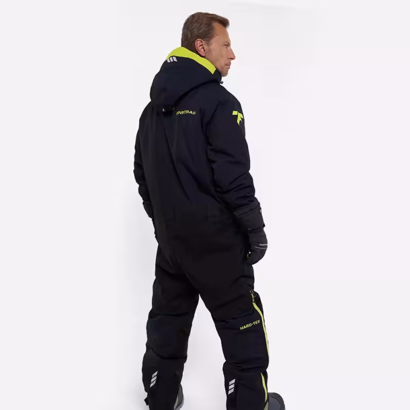 Комбинезон мужской Finntrail Widetrack 21 3852 Graphite, мембрана Hard-tex, черный, размер 42-44 (XS), 160-170 см