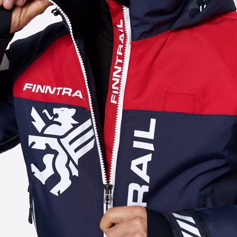 Комбинезон мужской Finntrail Widetrack 21 3852 Red, мембрана Hard-tex, красный, размер 44-46 (S), 165-175 см