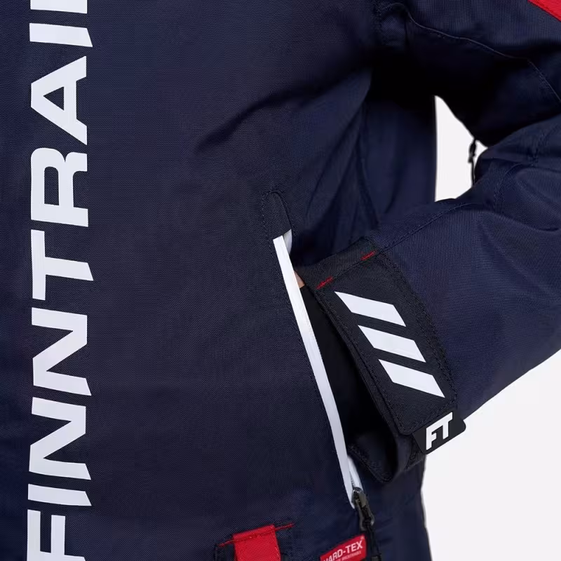 Комбинезон мужской Finntrail Widetrack 21 3852 Red, мембрана Hard-tex, красный, размер 44-46 (S), 165-175 см