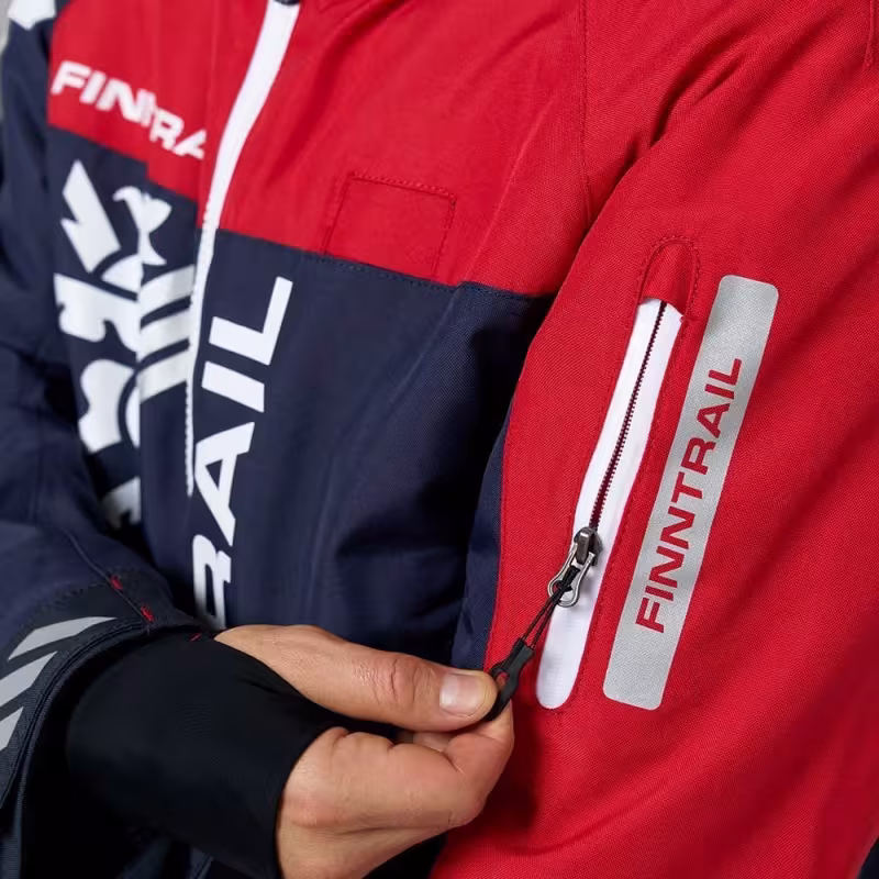 Комбинезон мужской Finntrail Widetrack 21 3852 Red, мембрана Hard-tex, красный, размер 48-50 (M), 170-180 см
