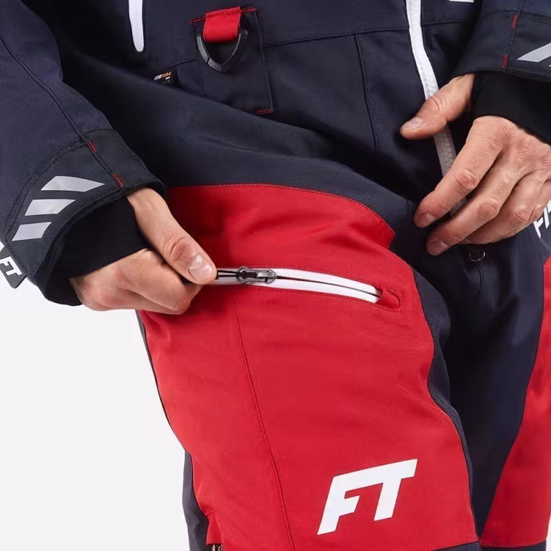 Комбинезон мужской Finntrail Widetrack 21 3852 Red, мембрана Hard-tex, красный, размер 48-50 (M), 170-180 см