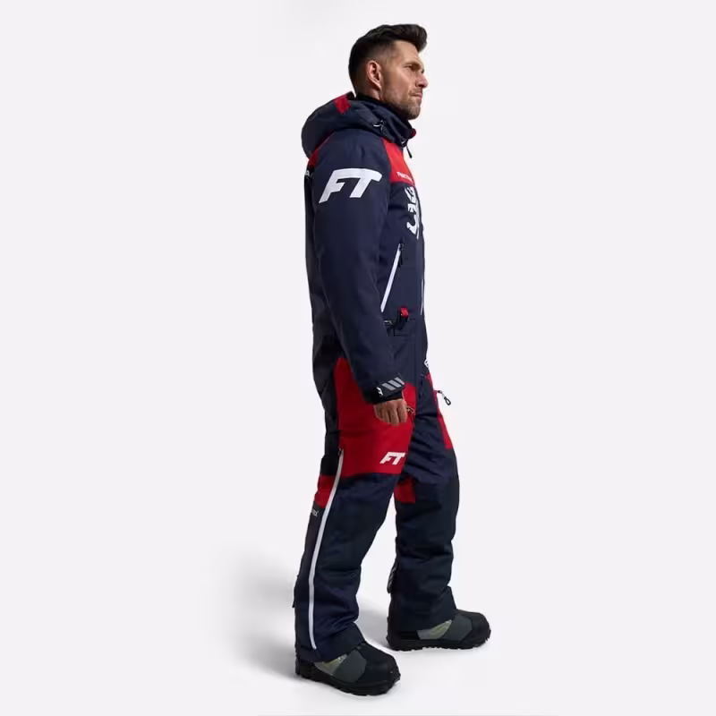 Комбинезон мужской Finntrail Widetrack 21 3852 Red, мембрана Hard-tex, красный, размер 48-50 (M), 170-180 см