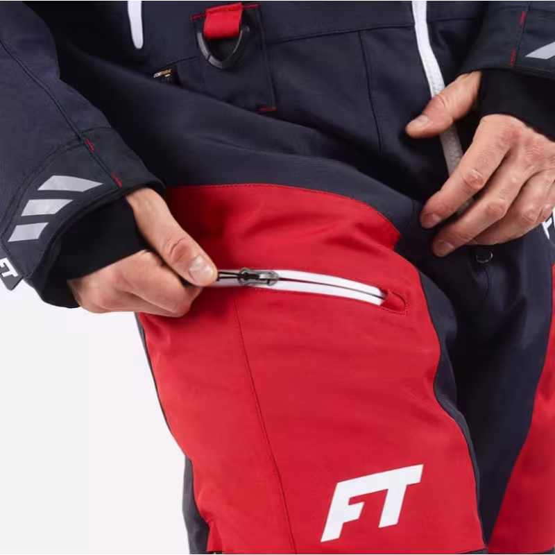 Комбинезон мужской Finntrail Widetrack 21 3852 Red, мембрана Hard-tex, красный, размер 54-56 (MK), 170-180 см