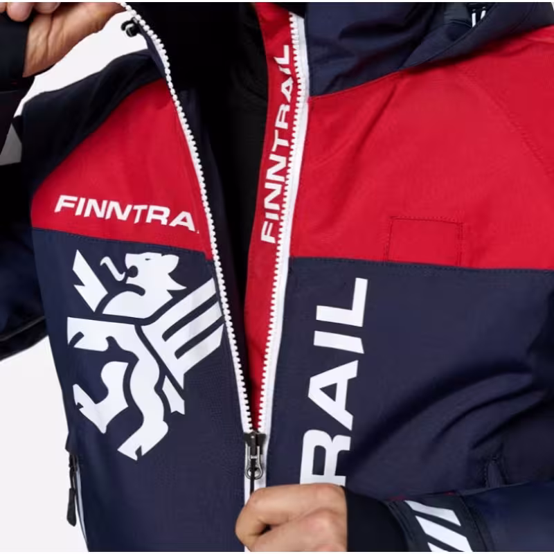 Комбинезон мужской Finntrail Widetrack 21 3852 Red, мембрана Hard-tex, красный, размер 62-64 (XXXL), 190-200 см