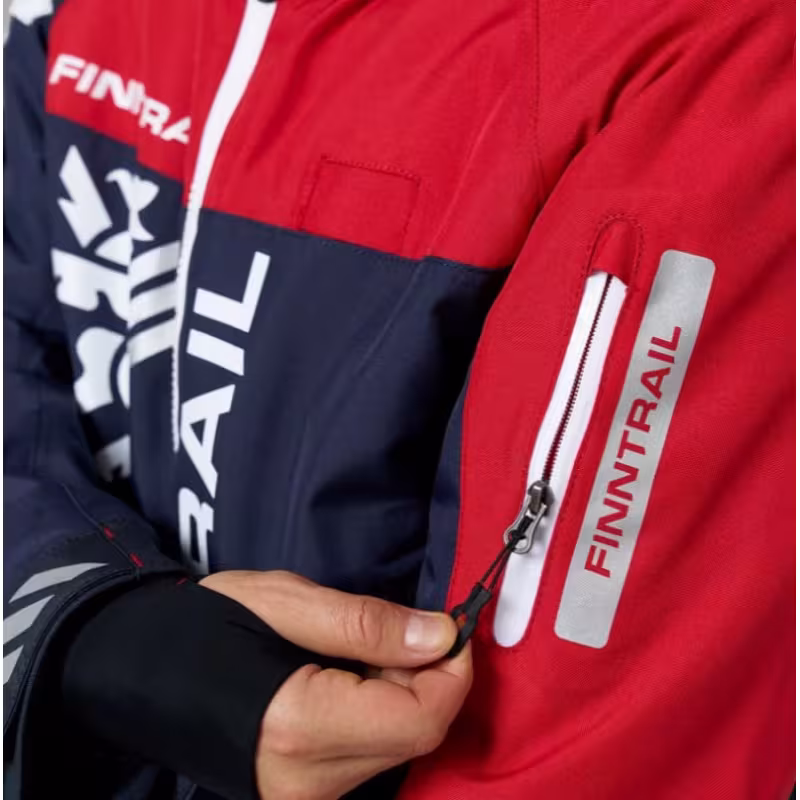 Комбинезон мужской Finntrail Widetrack 21 3852 Red, мембрана Hard-tex, красный, размер 62-64 (XXXL), 190-200 см