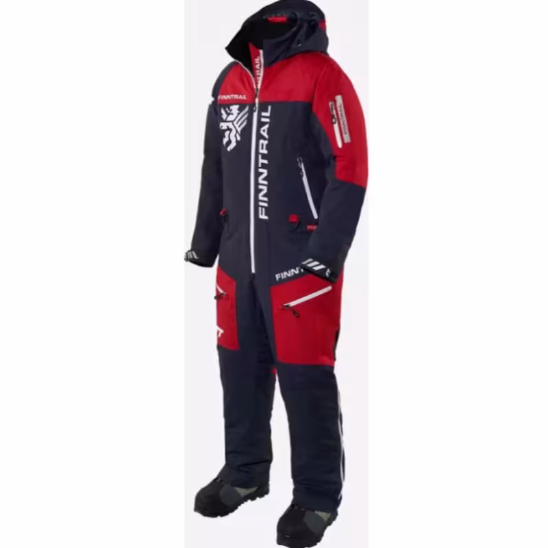 Комбинезон мужской Finntrail Widetrack 21 3852 Red, мембрана Hard-tex, красный, размер 62-64 (XXXL), 190-200 см