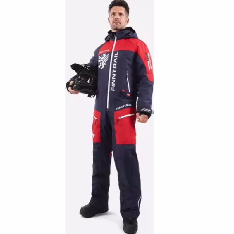 Комбинезон мужской Finntrail Widetrack 21 3852 Red, мембрана Hard-tex, красный, размер 62-64 (XXXL), 190-200 см