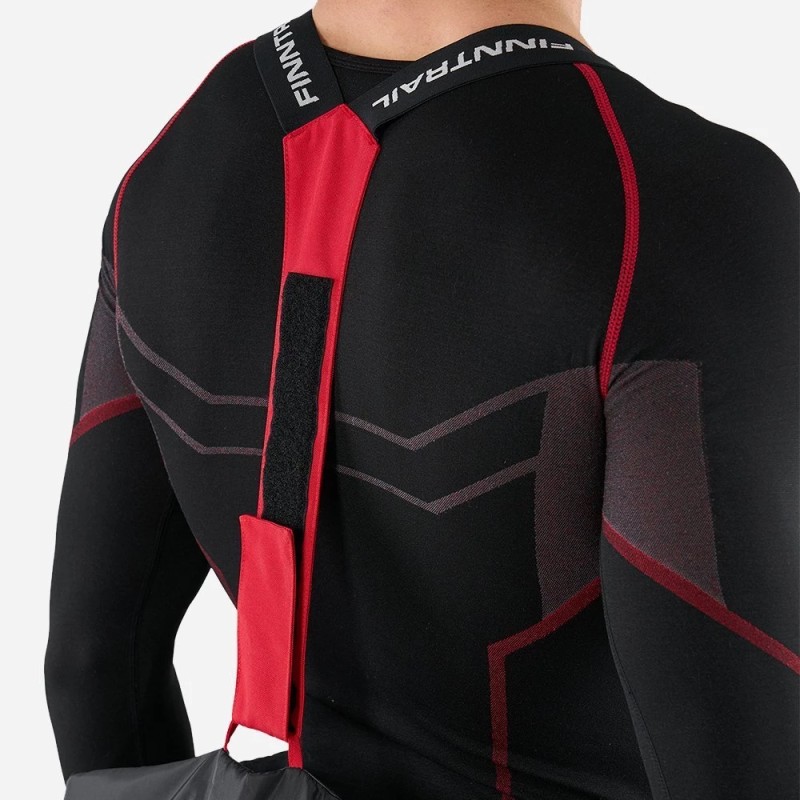 Комбинезон-поплавок мужской Finntrail Float 21 3902, мембрана Hard-Tex, красный, размер 54-56 (MK), 170-180 см