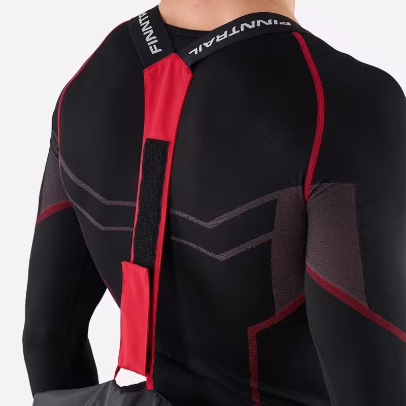 Комбинезон-поплавок мужской Finntrail Float 21 3902, мембрана Hard-Tex, красный, размер 50-52 (L), 175-185 см