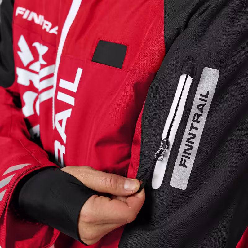 Комбинезон-поплавок мужской Finntrail Float 21 3902, мембрана Hard-Tex, красный, размер 58-60 (LK), 175-185 см