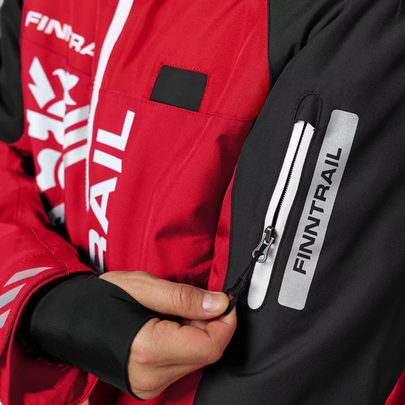 Комбинезон-поплавок мужской Finntrail Float 21 3902, мембрана Hard-Tex, красный, размер 54--56 (XL), 180-190 см