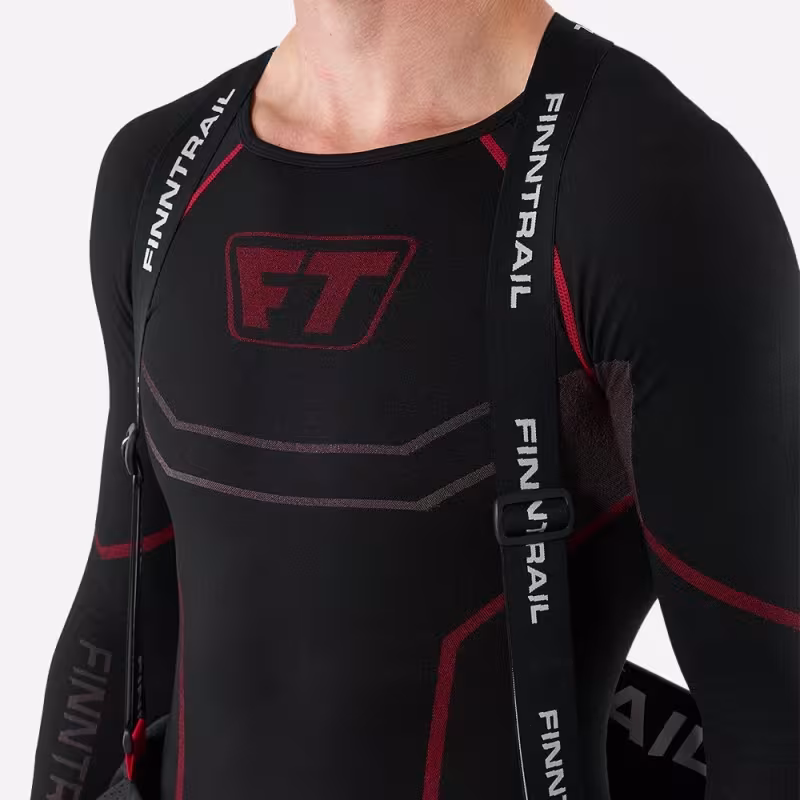 Комбинезон-поплавок мужской Finntrail Float 21 3902, мембрана Hard-Tex, красный, размер 58-60 (XXL), 185-195 см