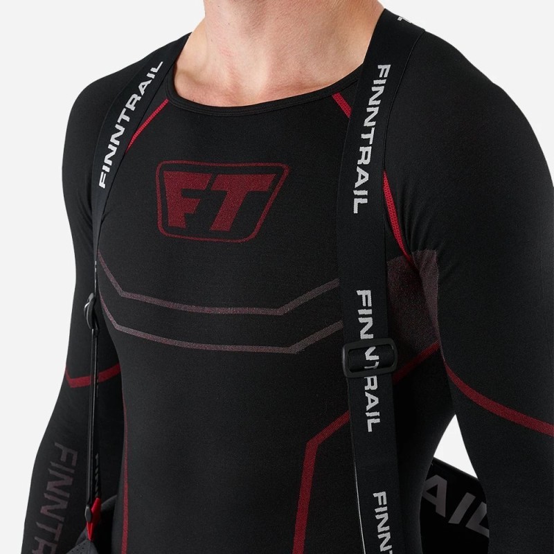 Комбинезон-поплавок мужской Finntrail Float 21 3902, мембрана Hard-Tex, красный, размер 58-60 (XXL), 185-195 см