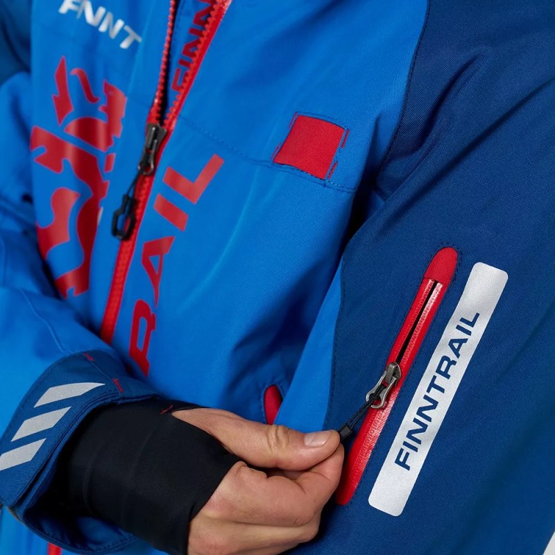 Комбинезон-поплавок мужской Finntrail Float 21 3902, мембрана Hard-Tex, синий, размер 54-56 (MK), 170-180 см